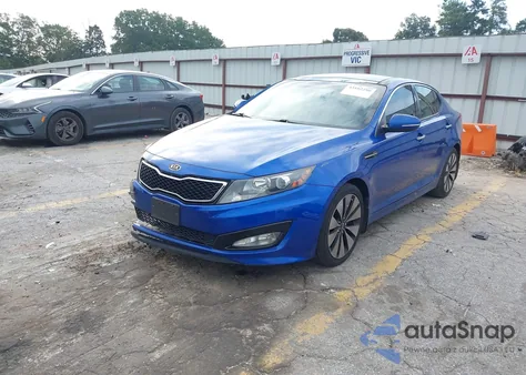 2011 Kia Optima Sx из США, поврежденный, VIN KNAGR4A66B5179016
